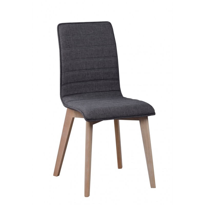 RO Gracy Chair Dark Grey/Whitewash